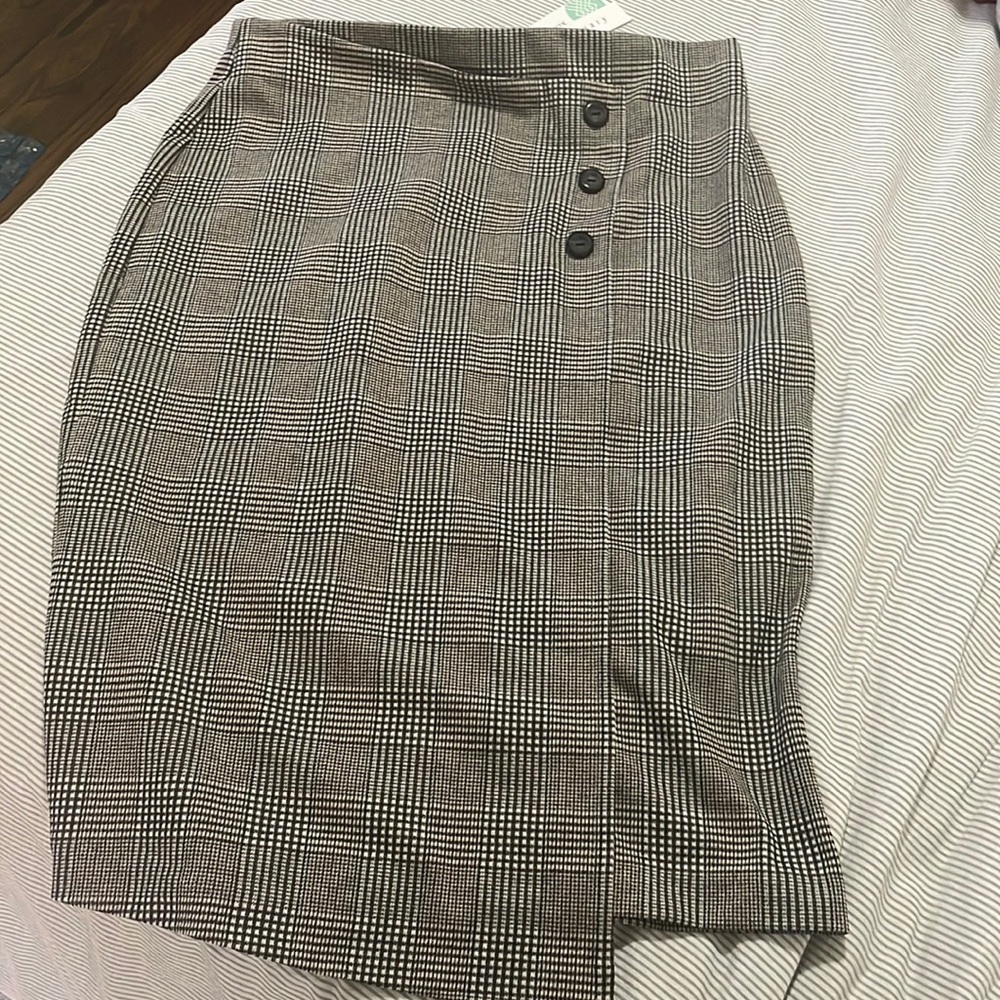 Stitch fix sanctuary plaid skirt